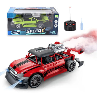 SpeedX Twister | Acción de acrobacias activa - Coche de acrobacias con control remoto y función de disparo